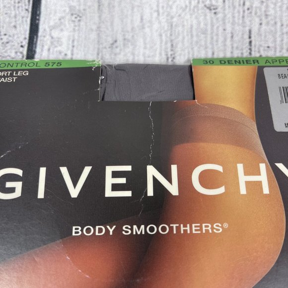 NWT Givenchy Total Control Body Smoothers 30 Denier Beaucoup De Black Sz… - Picture 3 of 6